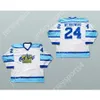 Benutzerdefinierte LANE WERBOWSKI EDMONTON OIL KINGS HOCKEY JERSEY NEU oben genäht S-M-L-XL-XXL-3XL-4XL-5XL-6XL