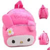 Rucksäcke Baby Mädchen Rucksack Kinder Nette Plüsch Kinder Schultaschen 3D Cartoon Tier Büchertasche Für Jungen Mädchen Mini Kleinkind 0-4Y Drop De Dh2Gu