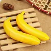 Party Decoration Home Decor Artificial Bananas Kit Plastic Realistic Display Fake Fruit Table Wedding Wedding