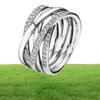 Hoogwaardige 925 Sterling Silver Rings Fashion Designer Sieraden Vrouw Mannen Ring Diamond Ring Bruiloft Betrokkenheid voor vrouwen1466578