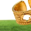 Классические кольца с боковыми камнями Модное унисекс роскошное кольцо с буквами Ювелирные кольца регулируемого размера для женщин и мужчин Подарки на праздники и вечеринки 8832963