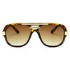 Sunglasses Design Men Vintage Male Square Sun Glasses Luxury Gradient Sunglass UV400 Shades Gafas De Sol Hombre