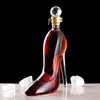 Wine Glasses Creative Glass Wine Bottle Bar Supplies Whiskey Wine Glass Red Wine Glass Bottle Holder Home Decoration Birthday Wedding Gift 231115