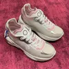 Run 55 Sneakers Bayan Baba Tasarımcı Ayakkabı Denim Havalandırma Havalandırma Gözleri Ağ Yastıklı astar Yarı saydam Trim Iffed Lastik Dış Tablo Tasarımcı Spor Ayakkabıları Bayanlar