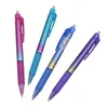 Stylos à bille Stylo effaçable stylo à bille 0.5mm stylo à bille presse lumineux et coloré fournitures scolaires stylo de pratique de calligraphie 48 pièces 231116