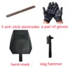 Handheld Welder Accessories Hand Held Electric Gas Welding Protective Mask Gloves Male Cotton Thread Non-slip