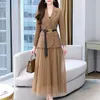 Work Dresses Skirt Suit Women's Spring Autumn 2023 Two Piece Set High Waist Pleated Tutu & Fashion Korean Blazer With Belt Clothes