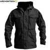 Men's Jackets M65 UK US Army Clothes Windbreaker Military Field Jackets Mens Winter/Autumn Waterproof Flight Pilot Coat Hoodie Five Colors J231116