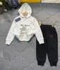 Luxury Baby Tracksuit Logo Printing Kids Designer Clothes Boy Girl Sweater Set Size 100-160 Autumn Hoodie and Pants Nov15