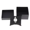 Titta på lådor Fashion Square Single Storage Case med avtagbar kudde Compound Material smyckesdisplaybox för män och kvinnor