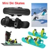 Sledding mini çocuk kayakları kar kayakları için snowblades kış ayakkabıları için kısa kar keseleri snowblades skiboards ski-ayakkabılar açık spor 231116
