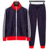 Men Tracksuits Fashion Jackets Suits Mens Hiphop Style Clothing Set Autumn Streetwear Winter Sportwear Coat Jogger Pants 5 Styles