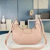 6a designer väska cleo väska hobo väskor handväskor klassiska kvinnor axelväska underarm crossbody tygväskor svarta caprese väskor mode kopplingar för kvinnor rosa