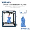 Yazıcılar TRONXY X5SA 500 Pro FDM 3D Yazıcı Yüksek Hassas Hızlı Büyük Baskı Boyutu 500mm DIY Touch SN -Level Damla Teslimat CO DHKGZ