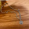 Anhänger Halsketten Vintage Silber Farbe Elefant Lächelnde Halskette Für Frauen Choker Punk Party Schmuck Großhandel