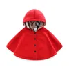 Poncho Baby Brand Clothes Windbreaker Boys Girls Thicken Warm Hooded Coats Outwear Kids Cloak Children Shawl Retail Drop Delivery Ma Dhapb