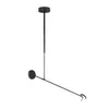 Lustres Postmodern Iron Art Minimaliste Rétractable Rotatif Pour Loft Décor Vintage Salle À Manger Table Led Éclairage Suspendu