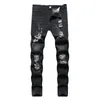 Pantalons pour hommes Hommes Straight Fit Jeans Style rétro élégant déchiré mince tissu respirant hop pour la mode