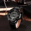 Wristwatches SMAEL The Men's Watches Black Leather Watchband Calendar Clock 30M Waterproof Watch 9115 relogio masculino Quartz 231115