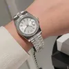 Orologio da donna Movimento al quarzo importato Vetro resistente ai graffi da 31 mm Orologi da lavoro classici Cinturino in acciaio inossidabile 904L Regali per donna