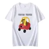 T-shirt da uomo Cheems Car Cool Shirt Uomo Donna Moda Streetwear T-shirt Harajuku Graphic Summer Casual Tshirt Hip Hop Top Tees Unisex