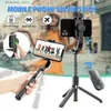 Stabilizers 1/3/5PCS Gimbal Smartphone Handheld Stabilizer with Tripod selfie Stick Handheld Gimbal for Smartphone Q231116