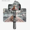 Stabilisatoren Roreta 2023 Neues faltbares kabelloses Handheld-Gimbal-Stabilisator-Selfie-Stick-Stativ mit Bluetooth-Auslöser-Fülllicht-Einbeinstativ Q231116