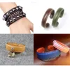 Bangle 634d 10st Titanium Blank Stamping Armband Diy Leather Cuff Bangles Smycken Making