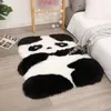 Dywan przypominający wełnę panda koala kształt zwierzęcia mach dywan materaca salon sofa sofa mata sztuczna puszysta dywan pokrywa 231116
