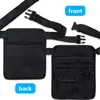 Sacs de rangement Design élégant Serveur Fanny Pack Capacité Sac de taille Sangle réglable Facile à nettoyer Attache pour les serveurs de restaurants