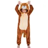 Пижамы для мальчиков, пижамы кигуруми со львом, детский костюм кигуруми, одежда для девочек, пижамы с единорогом, пижамы Unicornio для девочек, детский комбинезон 231115