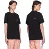 VETEMENTS Rode Patch T-shirt Dames Terug Grote Mark Print Vetements Tee Oversize VTM Tops Kleding d1