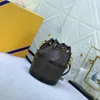 Brand bucket bag Luxury leather presbytery Shoulder bag Fashion Chain Underarm Bag Mini drawstring crossbody bag Wealth bag