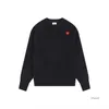 AMISユニセックスデザイナーAmisWeater Women's Paris Fashion Sweater Luxury Brand Lover Red Heart Top Round-NeckS-XL K2WV