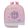 Backpacks Cartoon Kids Plush Mini Garten Schoolbag Animal Backpack Children School Bags Girls Boys 220425 Drop Delivery Baby Materni Dhfhy