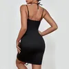 Casual Dresses Sexy Cross Halter Straps Club Party Backless Mini Women Bodycon Dress Nightwear Draped Clothes Vestidos