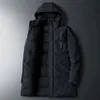 Men's Down Parkas Thick Down Parka Coat Oversize 6XL 7XL 8XL 2023 Brand Keep Warm Winter Men's Black Blue Red Padded Jacket J231116