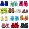 Pantoufles De Noël Enfants Ours En Peluche Femmes Hommes Hiver Intérieur Maison Doux Fulffy Chaussures Enfants Dessin Animé Animal Fourrure Pantoufle 231115