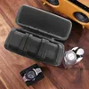 Watch Boxes Carrying Case Portable Storage Box Secure Zipper Closure Versatile Organizer For Men Women Travel