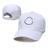 Monclair Najlepsza jakość projektant hurtowa marka piłki ciężarówki kapelusz mężczyźni kobiety Summer Cap Wild Casual Ins moda hip hop słoneczne kapelusze