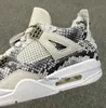 Basketballschuhe Qualit 4 Snakeskin Premium 4s Light Bone/white-pure Platinum-wolf Sneakers Original 819139-030 7-13