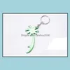 Öppnare MTI Color Palm Tree Shape Keychains Beer Soda Can flasköppnar Key Ring Hushåll Köksverktyg SN2282 Drop Delivery Home GA DHA3U