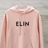 Sweatshirt mit grafischem Kapuzenpullover, Buchstabendruck, Knopf, Pullover, Kapuzenpullover, Sweatshirt, Damen, Track, Streetwear, Schwarz, Rosa, Gelb, Blau, Designer-Kapuzenpullover für Herren, Sweatshirt mit Rundhalsausschnitt