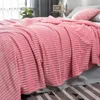 Deken meisje roze deken bedrukt pluche pluizig flanel fleece zachte plaids voor slaapbank en bed 231115