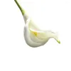 Dekorative Blumen-lange Vase künstliches hohes Blatt Calla-Lilien-Blumenhochzeits-Blumenstrauß-Partei-Aufbewahrung für