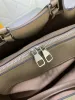 Дизайнерская женская большая сумка Bella Сумки Flight Mode Сумки на ремне Высококачественная кожа с перфорированными цветами и буквами через плечо Женские 59203 #