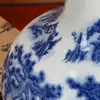 Vasi Arrivi Ceramica Jingdezhen Paesaggio classico Porcellana blu e bianca Decorazione moderna del soggiorno della casa cinese