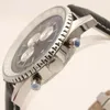 46mm Yeni Kalite Saatleri B06 B01 Navitimer Kronograf Pil Hareketi Kuvars Gümüş Dial Breit ve Ling Mens Saatler Deri kayış floding toka kol saatleri