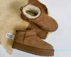 Femmes classique Mini plate-forme botte Ultra mat fourrure bottes de neige en daim mélange de laine confort hiver chaleur en peluche bottines femme