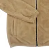 Herrjackor män nallebjörn fleece kappa vinter höst varm långärmare jacka päls fluffig huva outwear jumper hoodies windbreaker 231115